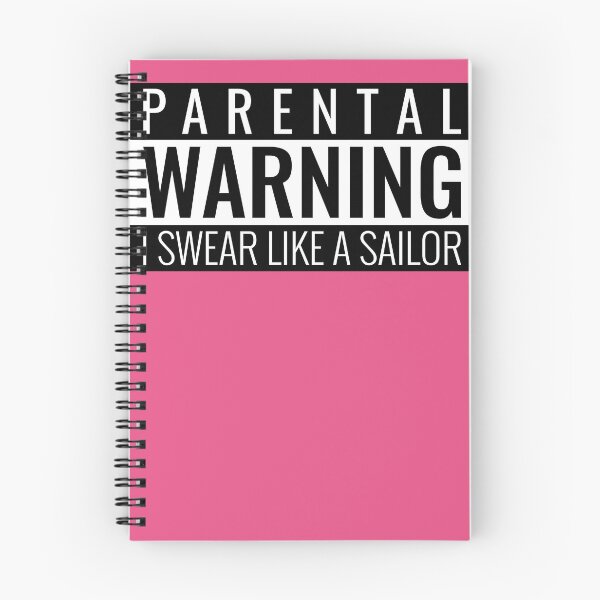 Item preview, Public Warning Swear designed and sold by Lavish & Company Designs.