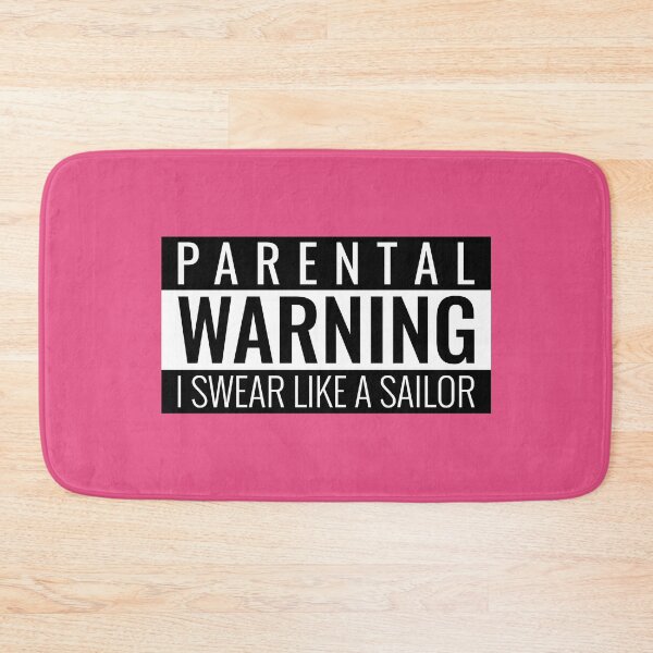 Item preview, Public Warning Swear designed and sold by Lavish & Company Designs.
