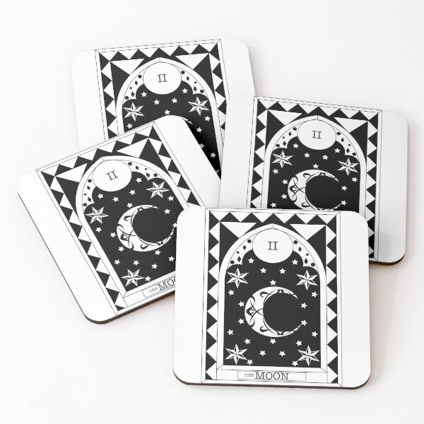 Item preview, moon tarot card designed and sold by ghost with the most designs.