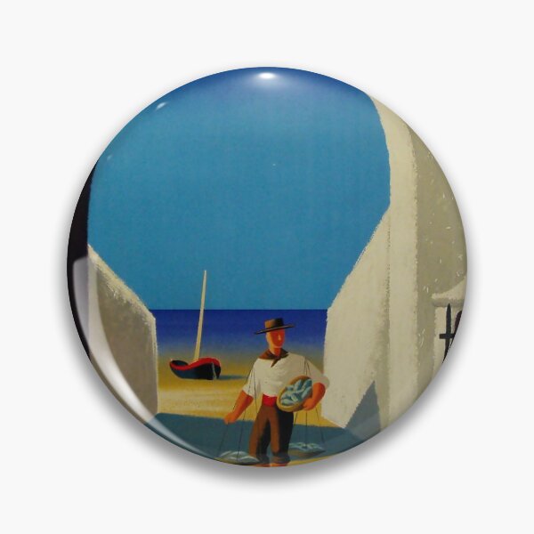Item preview, Spain vintage travel poster designed and sold by stickart-marek.