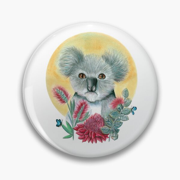 Item preview, Grumpy the Cute Koala designed and sold by ParasolMushroom.