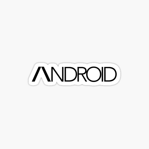 Item preview, Detroit 'Android' (Black Text) designed and sold by Kaini.