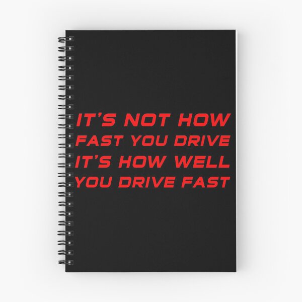 Item preview, It is not how fast u drive, it is how well u drive fast designed and sold by andreanastasio.