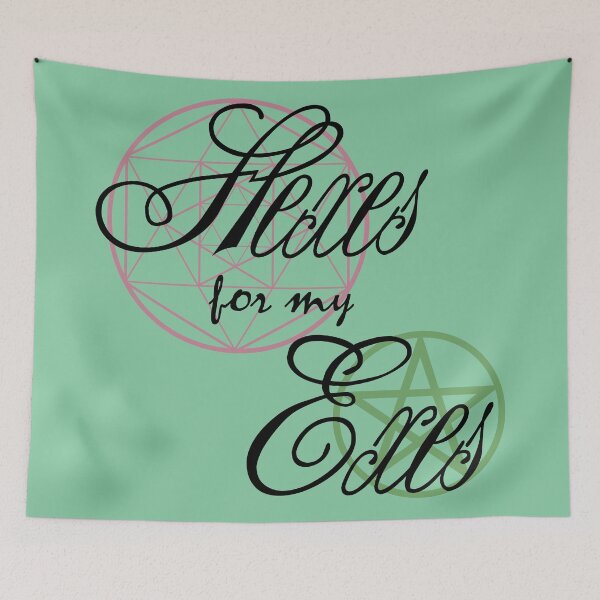 Item preview, hexes for my exes designed and sold by thelonely-poet.