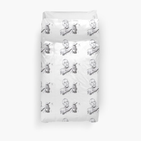 Denzel Washington Equalizes with a Hi. Duvet Cover