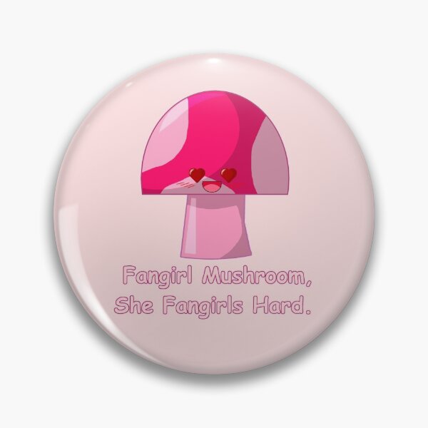Item preview, Fangirl Mushroom designed and sold by ParasolMushroom.