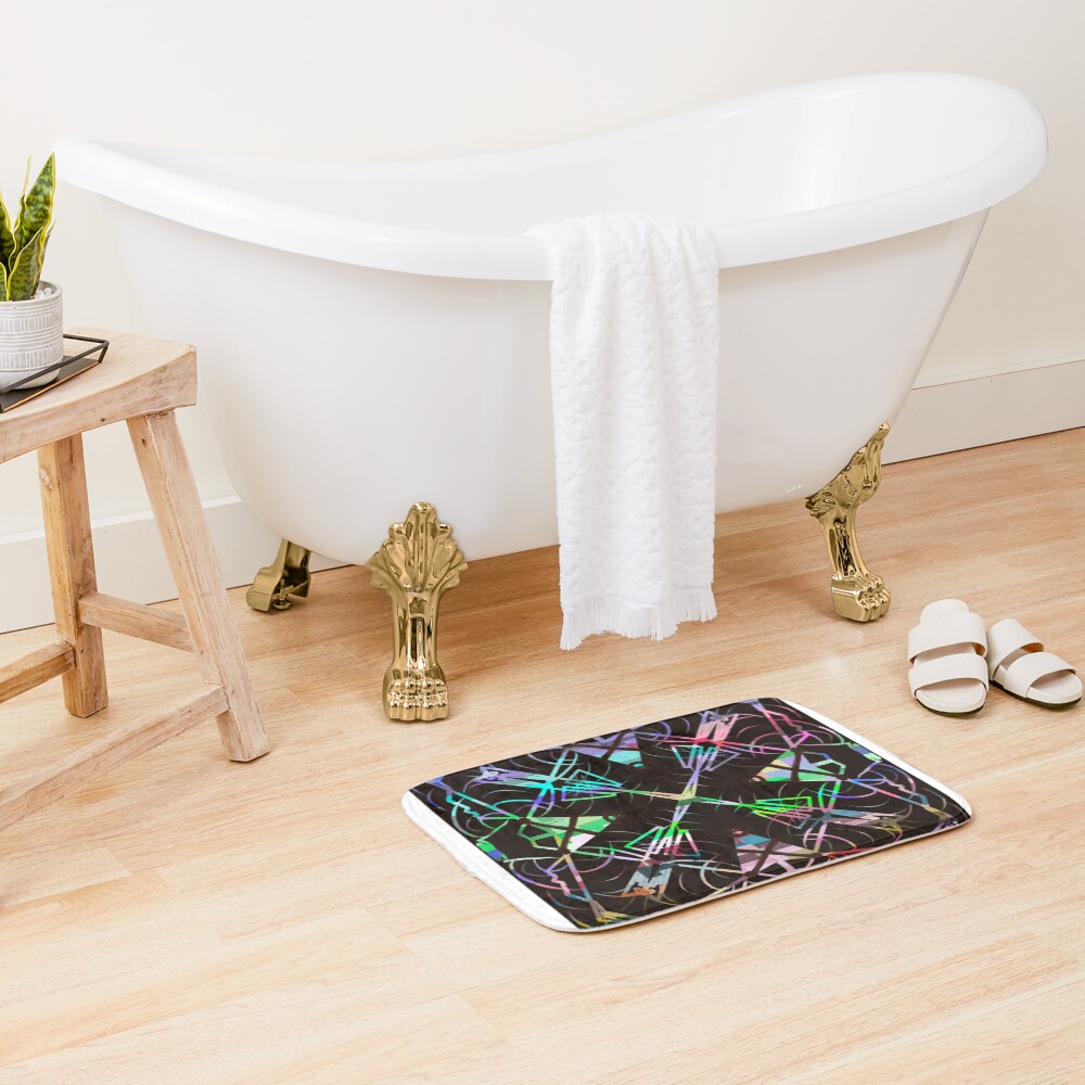 Vista previa del artículo con la obra «Alfombra de baño», diseñado y vendido por TallTree.