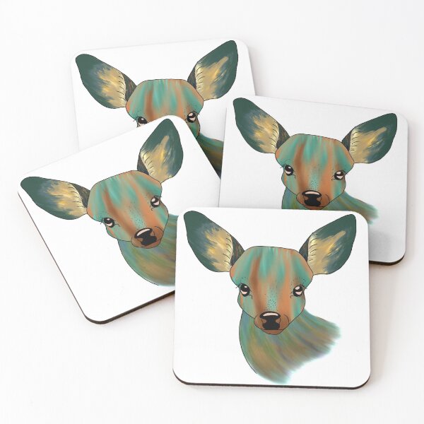 Item preview, Painted deer designed and sold by CharlieCreates.