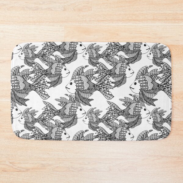 Item preview, Koi Fish Zen Tangle designed and sold by floryavenue.