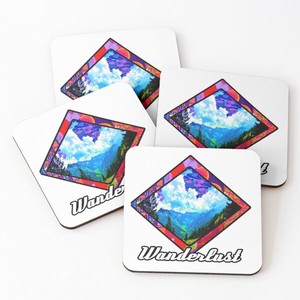 Item preview, Wanderlust Mountains  designed and sold by artbyomega.