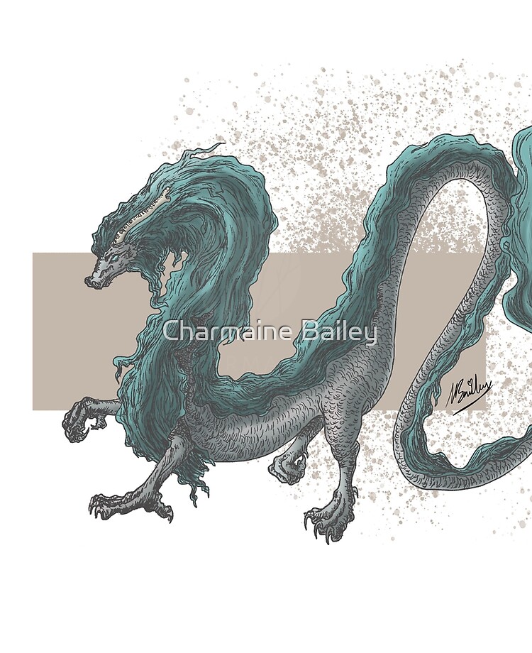 Ostlicher Drache Ipad Hulle Skin Von Charmainebailey Redbubble