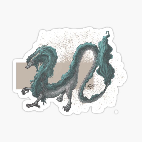 Eastern Dragon Sticker