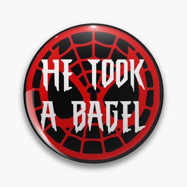 Item preview, He took a bagel! designed and sold by Cuttintees.