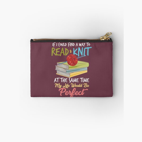 Item preview, Knitting reading books designed and sold by ArtStyleAlice.
