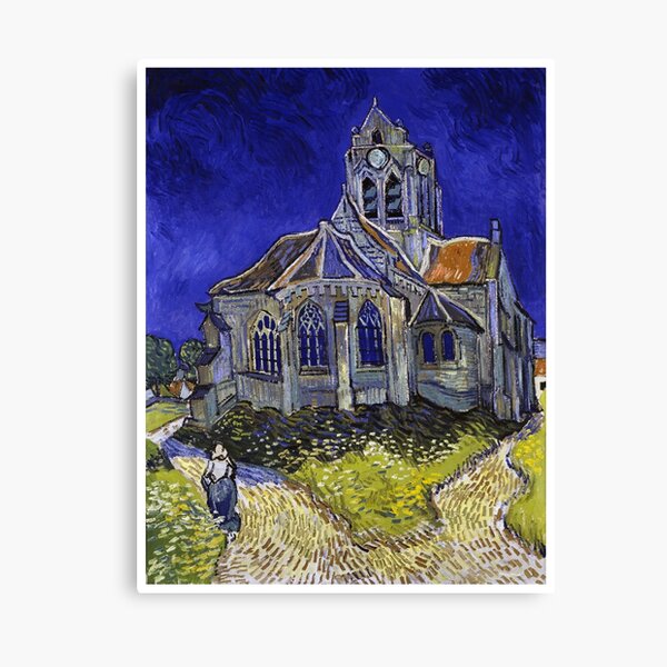 Item preview, The Church in Auvers-sur-Oise (1890) By van Gogh designed and sold by knightsydesign.