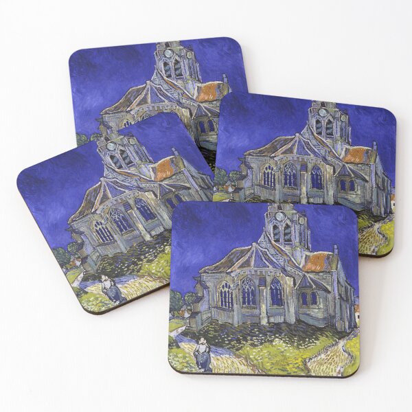 Item preview, The Church in Auvers-sur-Oise (1890) By van Gogh designed and sold by knightsydesign.