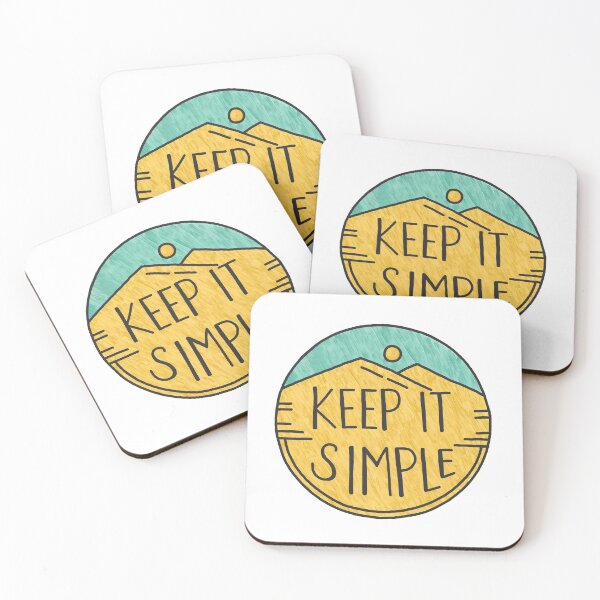 Item preview, keep it simple mountains designed and sold by designxmad.