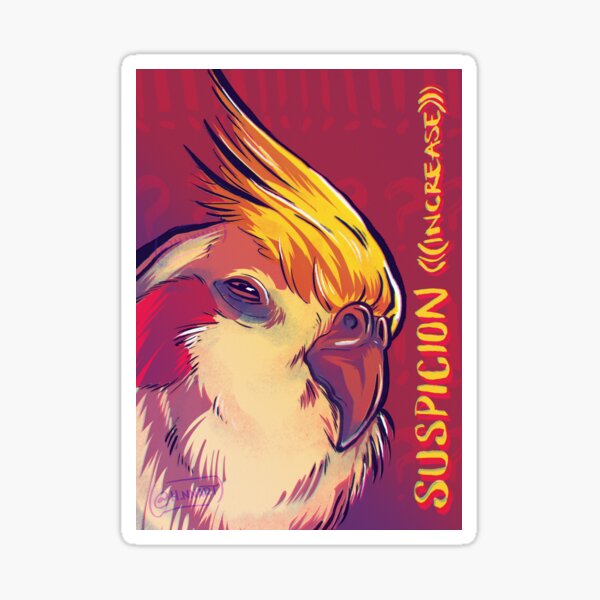 Suspicion ((Increase)) Sticker