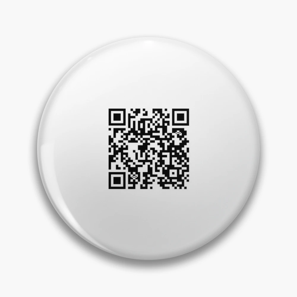 Rick Roll Link QR Code Postcard for Sale by magsdesigns