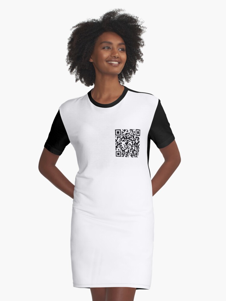 Rick Roll - QR Code Kids T-Shirt for Sale by NikkiMouse82