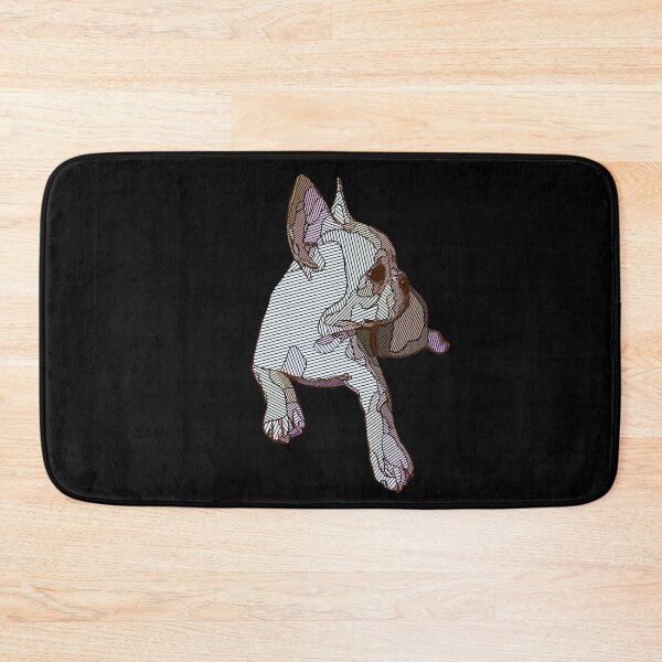 Item preview, French bulldog polygon style designed and sold by Collagedream.