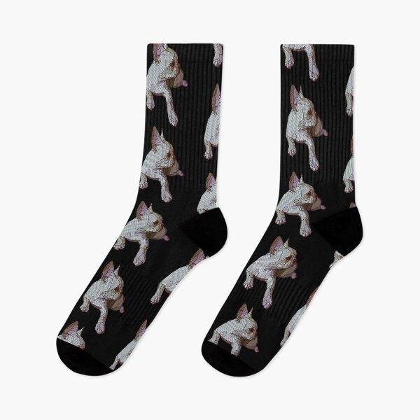 Item preview, French bulldog polygon style designed and sold by Collagedream.