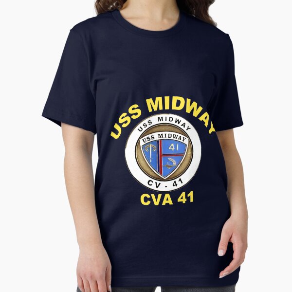 Artikel-Vorschau von USS Midway (CVB / CVA / CV-41) Wappen für Dunkelheit, designt und verkauft von Nikki SpaceStuffPlus.