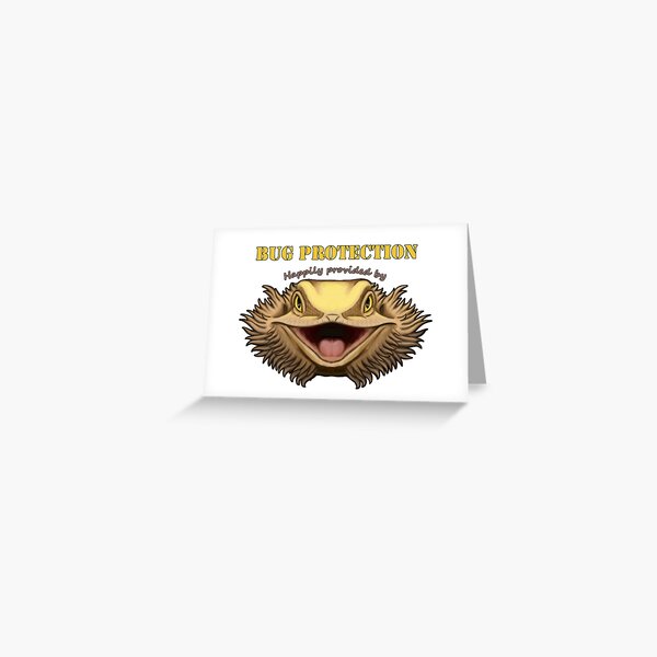 Bug Protection Greeting Card