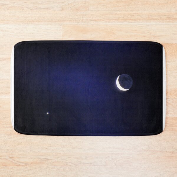 Item preview, Cold Crescent Moon with Jupiter!!! designed and sold by Poete100.