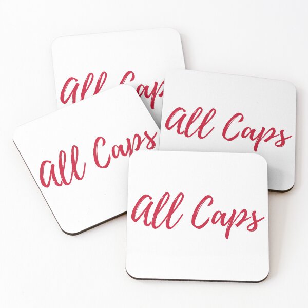 Item preview, All Caps designed and sold by kaleigh’s side projects.