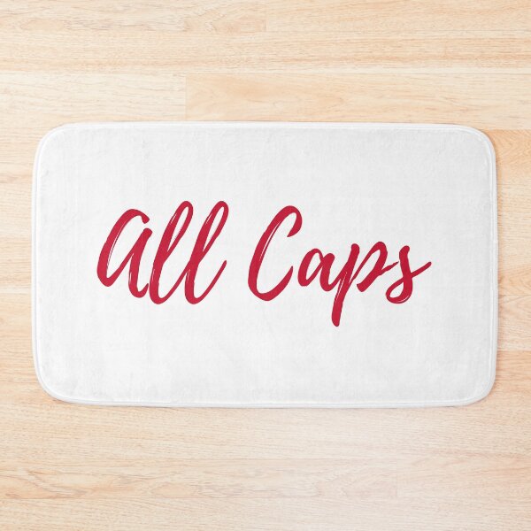 Item preview, All Caps designed and sold by kaleigh’s side projects.