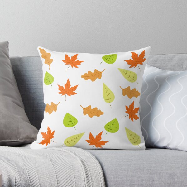 Autumn Leaves Throw Pillow