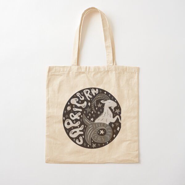 Capricorn Cotton Tote Bag