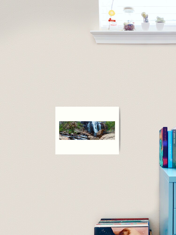 Thumbnail 2 of 3, Art Print, MacKenzie Falls, Grampians, Australia designed and sold by Chockstone.