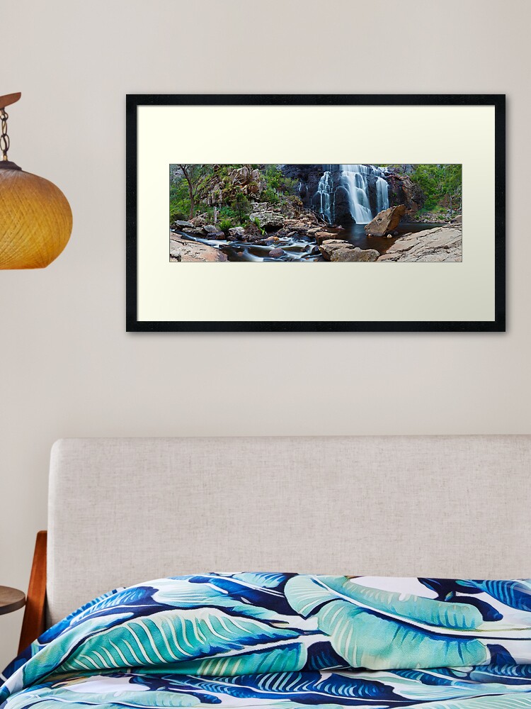 Thumbnail 1 of 7, Framed Art Print, MacKenzie Falls, Grampians, Australia designed and sold by Chockstone.