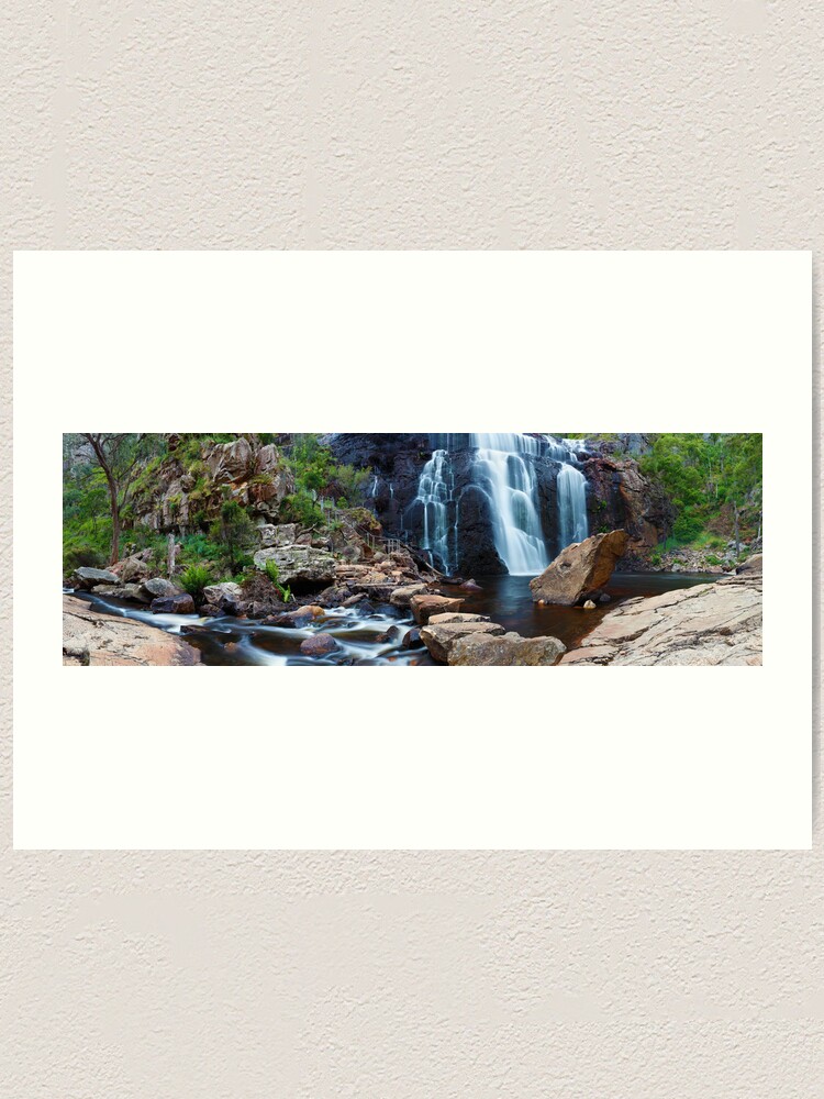 Thumbnail 1 of 3, Art Print, MacKenzie Falls, Grampians, Australia designed and sold by Chockstone.