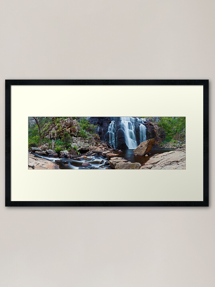 Thumbnail 2 of 7, Framed Art Print, MacKenzie Falls, Grampians, Australia designed and sold by Chockstone.