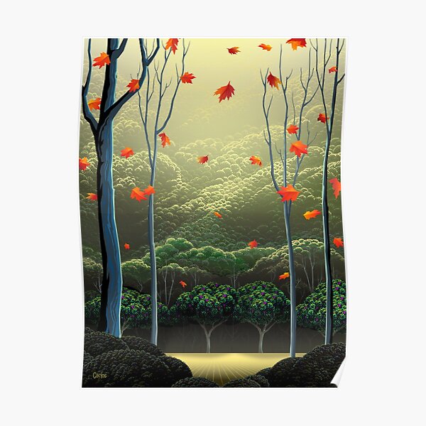 Morning Haze Poster