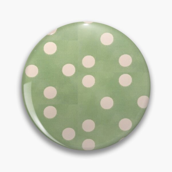 Item preview, Green and white dots designed and sold by mollytakacs.