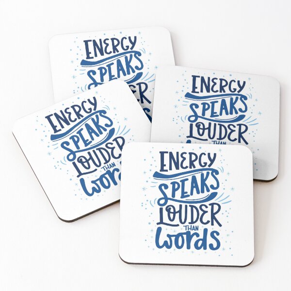 Item preview, Energy Speaks Louder Than Words designed and sold by TheBetterDsgn.