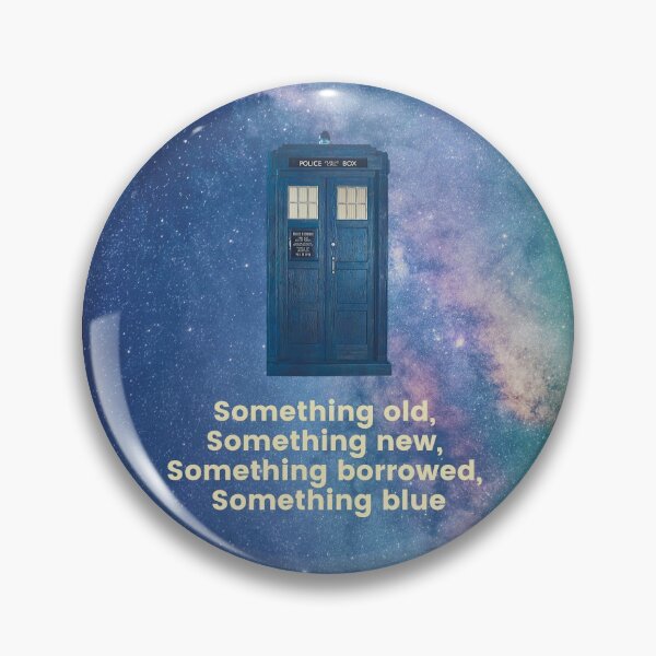 Item preview, TARDIS something old, something new, something borrowed, something blue designed and sold by Shirtupme.