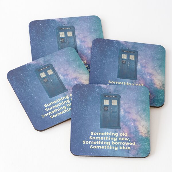 Item preview, TARDIS something old, something new, something borrowed, something blue designed and sold by Shirtupme.