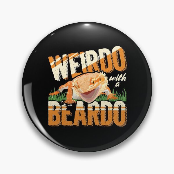 Item preview, Weirdo With A Beardo - Bearded Dragon Cool Reptile Lover's designed and sold by Dressed For  Duty.