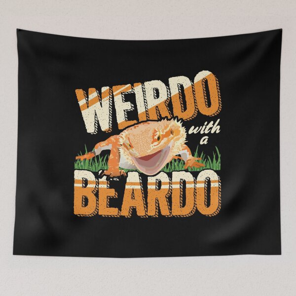 Item preview, Weirdo With A Beardo - Bearded Dragon Cool Reptile Lover's designed and sold by Dressed For  Duty.