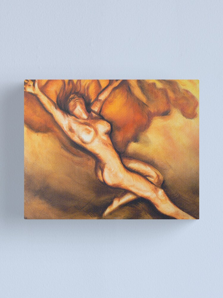 Alternate view of Descent Canvas Print