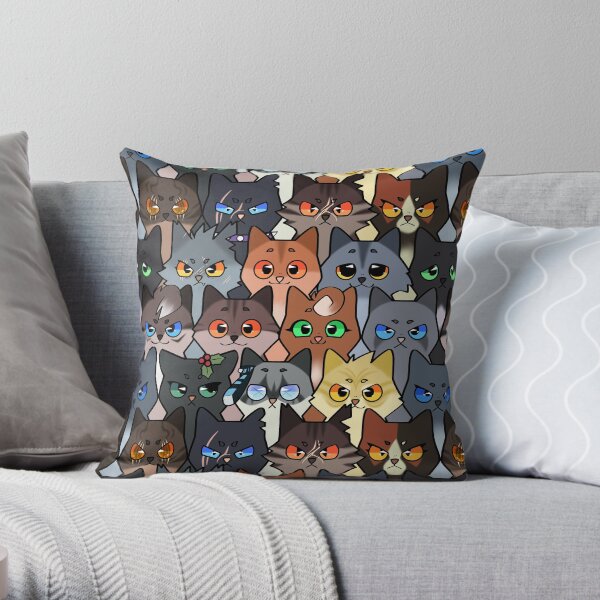Warrior Kits Throw Pillow