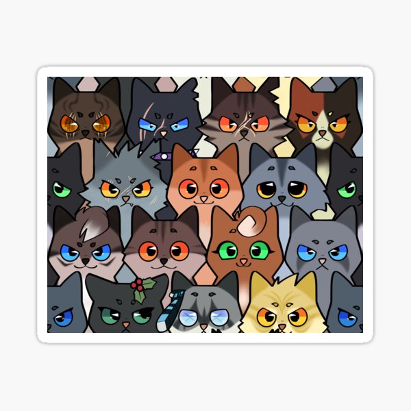 Ravenpaw Warrior Cat Fan Kiss-cut Sticker -  Israel