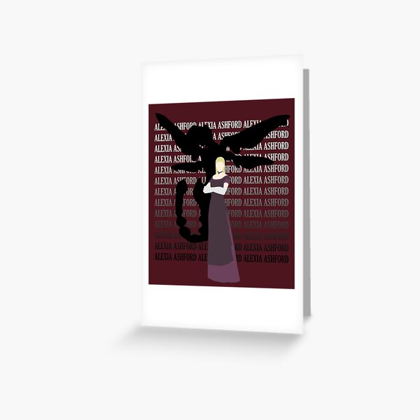 Alexia Ashford Resident Evil Code Veronica X Greeting Card