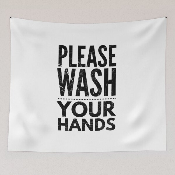 Item preview, Please Wash Your Hands designed and sold by Sutra-Lotus-Co.