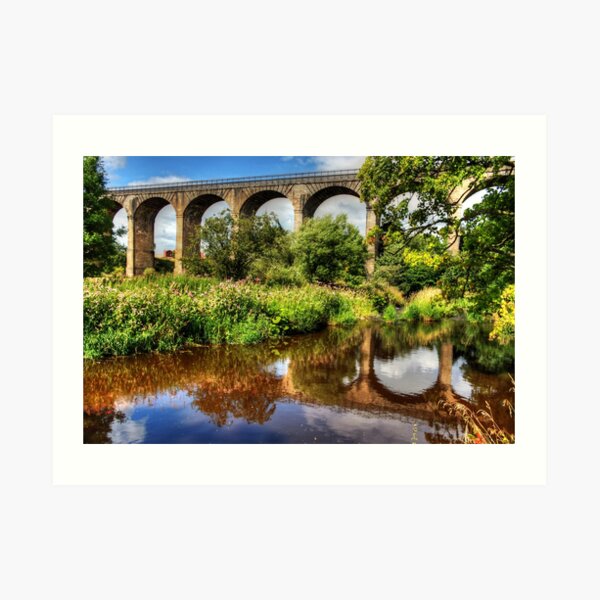 Avon Viaduct Reflections Art Print
